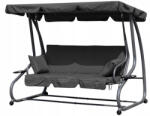 Homelux Átalakítható kerti hintágy szürke (G2025-B_GREY) - everyo