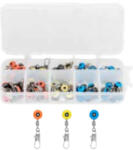 Carp Zoom Csúszó gyöngy forgókapocs szett, 100 db (CZ6580)