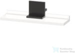 Duravit SIVIDA 40x11, 5 cm-es polc Sivida tükörhöz fekete tartóval, matt fehér SV74300BD180000 (SV74300BD180000)