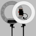 Caruba Vlogger LED körlámpa - fehér (D158621)