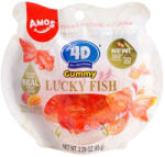 Amos Sweets 4D Gummy szerencsehozó aranyhal formájú gumicukor 65g - vegyesbolt