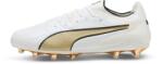 PUMA King 20 Ultimate FG stoplis focicipő, fehér - arany (108457-04)