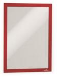 DURABLE Infokeret, A4, öntapadó háttal, DURABLE DURAFRAME® , piros (488203) - papir25