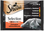 Sheba Zamatos válogatás szószban Alutasakos macskaeledel 4x85g DJ20A, FD54X - tenyesztoitap