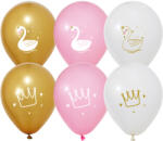 Balonevi lufi, 12" 30cm, 8db/cs, Hattyú, Swan (LUFI459472)