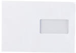 Bluering Boríték LC/5 enyvezett bélésnyomott jobb ablakos külső füles 45x90mm 162x229mm J20A60 Bluering® fehér (BORLC5ENYV4590) - iroda-ellatas