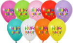 Balonevi lufi, 12" 30cm, 8db/cs, Happy Birthday Superstars (LUFI102815)