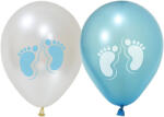 Balonevi lufi, 12" 30cm, 8db/cs, Baby Feet, Boy (LUFI421014)