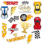 PartyPal Tetoválás 14db, Autós (LUFI319398)