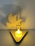  Fény és béke - galambos mécsestartó (FEM09)
