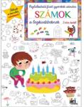 Jiri Models Foglalkoztató füzet gyerekek számára Számok Jiri Models (8257-9)