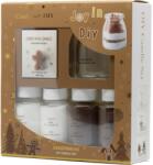  Ajándékszett Barna - Gyertya + Granulált Viasz