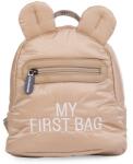 Childhome "My First Bag" Gyermek Hátizsák - Pufi - Bézs-Kifutó termék! (CWKIDBPBE)