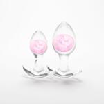 NS Novelties Straluciri Cosmice Dopuri Anale Set de 2 Bucati Roz Pentru Experiente Intense si Placere Garantata