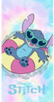  Disney Lilo és Stitch, A csillagkutya Rainbow Waves fürdőlepedő, strand törölköző 70x140cm (Fast Dry) (AYM451021) - szukits