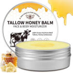 NOVA KISS Balsam 100% Raw Natural din Seu de Vita, Ceara de Albine si Miere, Ten si Corp, 100 g