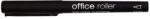KOH-I-NOOR Roller 0, 5mm cu capac, clips metal, NEGRU