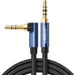 UGREEN Cablu Audio Auxiliar, Jack 3.5mm (T) la Jack 3.5mm (T) la 90 Grade, Ugreen AV112, Albastru (60178-UGREEN)