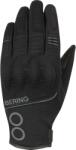 Bering Mănuși Moto Damă din Piele & Textil BERING LADY NASSAU · Negru