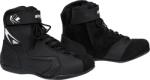Sixgear Ghete Moto din Piele & Textil SIXGEAR SPARK · Negru / Alb