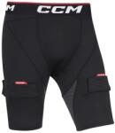 CCM Pantaloni Scurți cu Suspensor, Senior, CCM COMPRESSION SHORTS · Negru