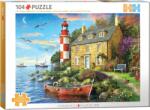 EUROGRAPHICS - Puzzle Davison: The Cottage Lighthouse - 100 piese