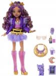 Monster High Кукла Monster High - Clawdeen Wolf, с домашен любимец, 28 cm (JHK30)