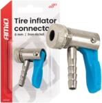 AMIO Adaptor compresor, 6mm, cuplare rapida, pentru valva anvelopa, rezistent la coroziune (04497)