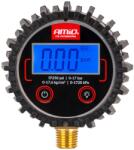 AMIO Manometru Digital Presiune Anvelope, 0-17 Bar 0-250 PSI, Carcasa Cauciuc Protectie, Citire Rapida, Display Digital Iluminat, Precizie (04463)