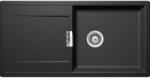 SCHOCK Mono D-100L Chiuveta bucatarie granit Cristadur 100x51 cm, gri inchis (stone) (MOND100LSTON) Chiuveta