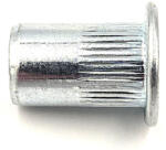 Koelner - Rawlplug Lapos fejű szegecsanya nagy peremmel M10 acél