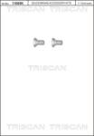 TRISCAN Set surub, disc frana TRISCAN 8105 116010 (8105 116010)