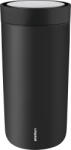 Stelton Cana termică To-Go Click 400 ml negru stins din oțel dublu (685-1-1)