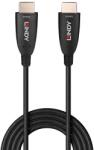 Lindy Cablu Lindy HDMI 8k60, fibra optica hybrid, lungime 50m, rezolutie maxima 7680x4320@60Hz 4: 2: 0 10bit, 3840x2160@120Hz 4: 4: 4 10bit, latime de banda 48Gbps, negru (LY-38515)