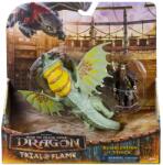 Cum sa iti dresezi dragonul Incercarea Flacarii Set Dragon Rumblehorn Si Figurina Stoick (6075559) Figurina