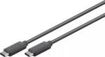 Goobay Cablu USB Type C Generatia 1 tata-tata 1.5m negru GOOBAY (66507) - drumix