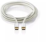 Nedis Cablu de alimentare si sincronizare USB type C 2.0 tata-tata 5A 100W aurit 2m argintiu Nedis (CCTB60800AL10) - drumix