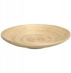 IKEA Nagy bambusz dísztányér, 30 cm átmérőjű Ikea Hultet (400.651.60)