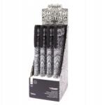 Titanum Golyóstoll Kupakkal Fashion Tattoo Kék (20DB) (6948910000236)