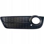 Mertt Bal Oldali Rövid króm lökhárító rács Dekor betét takaró Audi A5 8T0 2007-2011