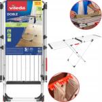 Vileda Szárítógép Doble Kihúzható Tartós 5x Erősebb Zsinórok (SUSZARKA VILEDA DOBLE NA UBRANIA TRWAŁA) Ruhaszárító