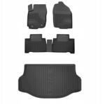FroGum Gumi autószönyegek és szőnyeg szett Toyota RAV4 IV 2015-2019 Hibrid (hev), r nélkül