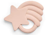 Jollein Bébi rágóka természetes kaucsukból Csillag Rózsaszín Jollein (101-001-00090)