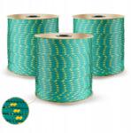 DQ-PP Polipropilén Kötél Univerzális tartós vitorlás 10mm zöld zsinór 1mb (LILPP10Z)