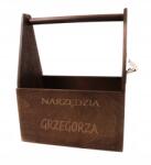 Peewit Fából készült hordozó doboz üvegekhez Gravírozás (5904870434895)