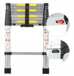 StandHeiz Összecsukható Létra 2, 9M Teleszkópos Soft Close Szabadesés Könnyű Standheiz (dt290SC)