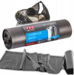 PAKO Hulladékgyűjtő zsák 35l Pro fekete Hdpe légmentesen záródó szivárgásmentes 45x54 30db (Worki Na Odpady 35l PRO Czarne HDP45x54 30szt)