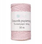 DpCraft Csavarozott papírzsinór rózsaszín 50 m (5903925010602)