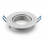 V-TAC Süllyesztett spot lámpatest állítható kerek fehér szem GU10 V-tac (SKU 3599 VT-782RD-WH)