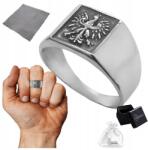 Ulex Premium Férfi ezüst hazafias jelvény sassal Ezüst pr. 925 méret 23 (P-708-BH/23)